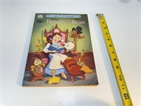 Vtg Beauty & the Beast Coloring Book