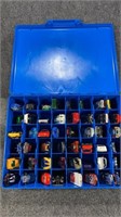 Hot Wheels 48 car case with toy cars