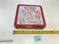 New Tin of Teaser Wooden Games