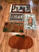 Assorted rugs