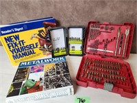 Drill Bit Sets/Diy Repair Books