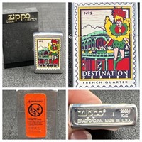 New! Zippo Lighter Destination French Quarter