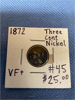 1772 3 cent nickel