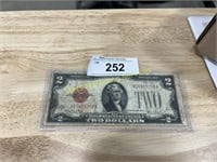 1928 G $2 Dollar Bill