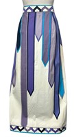 Vintage 1970s EMILIO PUCCI Maxi Skirt, Saks Fifth