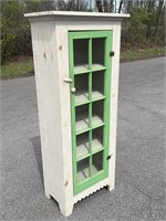 Solid Single Door Wooden Cabinet VERY NICE