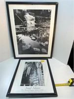 2 Black & White Pictures / Art Ansel Adams