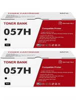 $186 2-Pack 057H Toner Cartridge