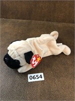 TY Beanie Baby pug as pictured