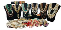 Large Collection Vintage Costume Jewelry