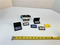 5 Gameboy Advance Games & Guitar Hero Controller