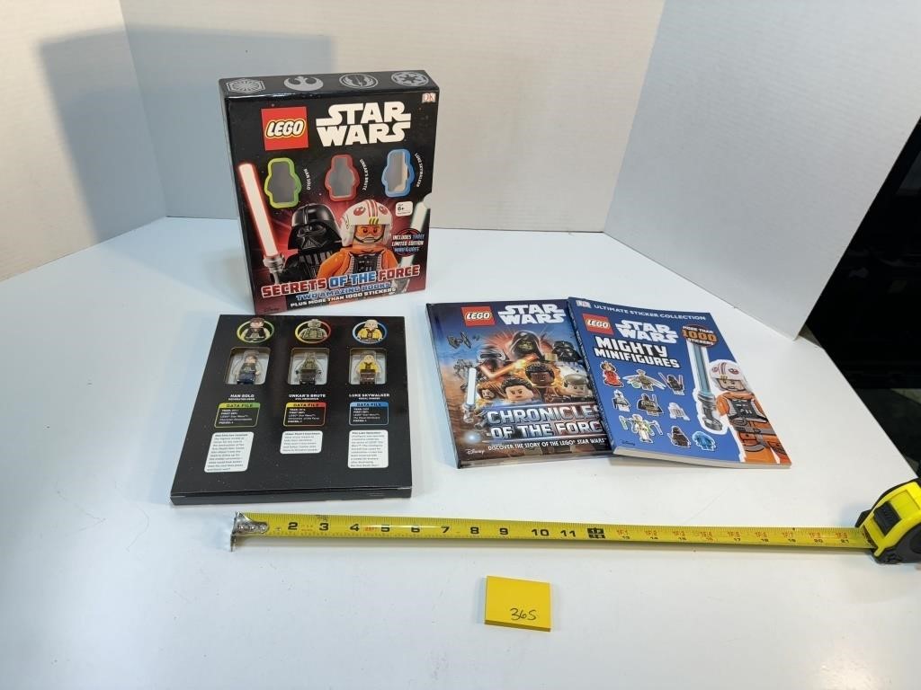Lego Star Wars Sticker  & Character Books
