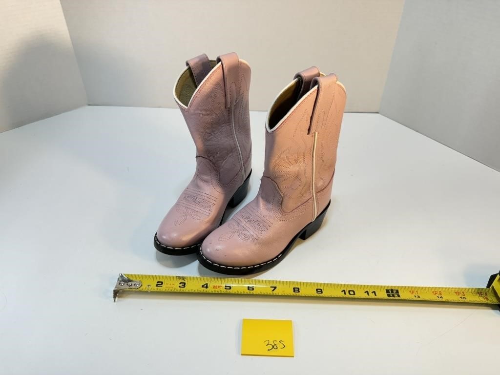 Size 9.5 Pink Cowboy Boots