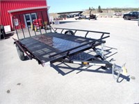 UNUSED 2022 Marlon 12 Ft. S/A Utility Trailer 2MWU