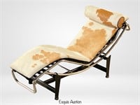 Le Corbusier LC4 Style Chaise Lounge Chair Ponyski