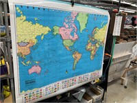 Large World map