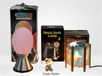 Trio of Novelty Lamps