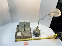 Desk Lamp & PC Speakers