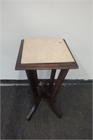 Vintage Wood Accent Table