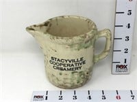 Stacyville Sponge Ware Advertising Pitcher