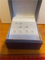 4 new pairs sterling silver earrings