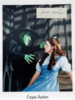 Judy Garland Autograph w/ Wizard of Oz Photo