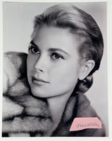 Grace Kelly Autograph/ Signature w/ 11"x14" Photo