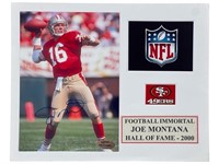 Joe Montana Autographed/ Signed Photograph