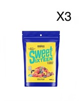 Pack of 3 Sweet Sixteen SWEET & SOUR Assorted