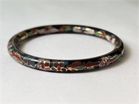 Vintage Cloisonne Bangle Bracelet