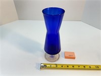 Cobalt Blue MCM Glass vase