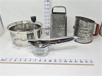 Food Mill, Ricer, Sifter, & Grater