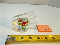 Glass Fish Paper Weight