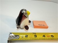 Glass Penguin Paper Weight