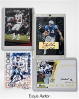 Football Stars Signed Cards