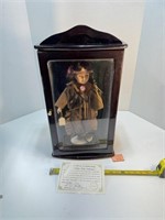 Ashley Bell Indian Doll in Display Case