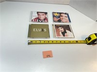 4 Elvis Presley Music CD's