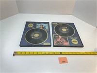 2 Framed Elvis Records