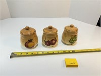 3 Small Canisters