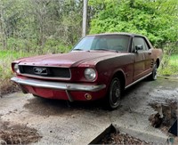 Starts Off Starting Fluid, 1966 Mustang Coupe,
