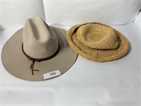Stetson Hat 7 1/4 Size- Damaged