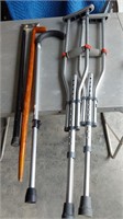 Sword Cane, Crutches & More