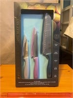 New Thyme & Table 8 piece knife & cutting mat set
