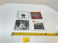 4 Christian Rock Music CD's