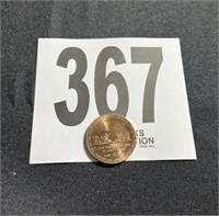 Railroad Copper Commemorative Coin(CASH ONLY)