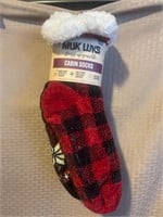 New Muk Luks women’s 2 pairs cabin socks L/XL