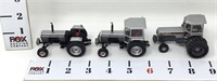 (3) 1/64 White Tractors