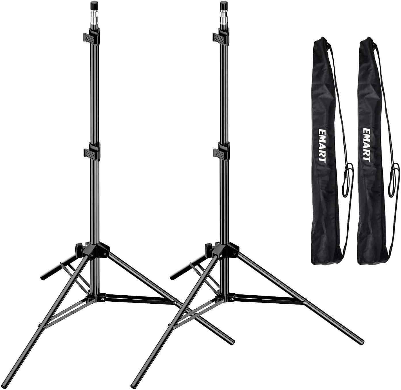 EMART 7 Ft Photography Tripod Stand, 2 Pack