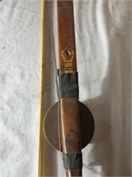 Vintage Indian Archery Wooden Long Bo w Arrow 63"