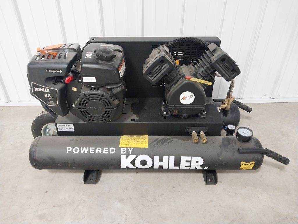 UNused Kohler 6.5HP Portable Air Compressor